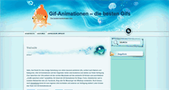 Desktop Screenshot of gif-animationen.de