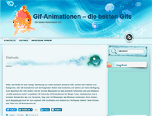 Tablet Screenshot of gif-animationen.de